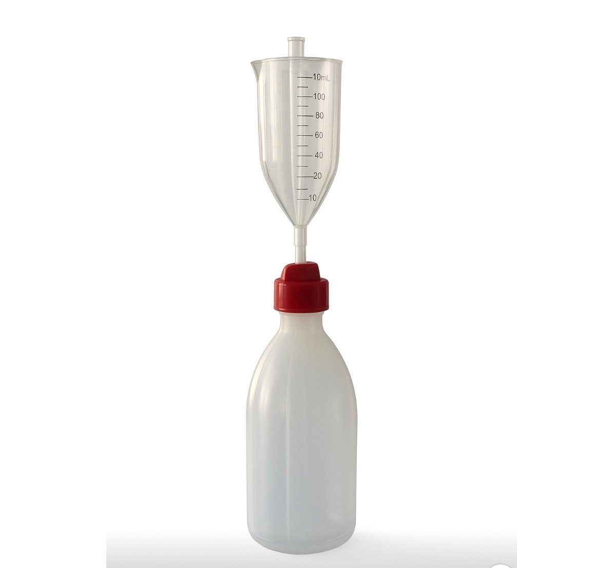 ZHERMACK ALJİNATLAR İÇİN ÖLÇEKLİ SU ÖLÇÜ ŞİŞESİ