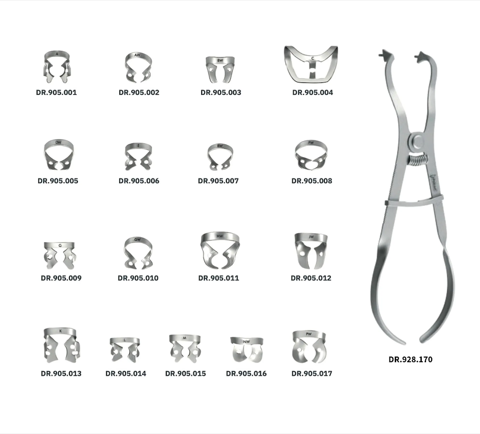 FALCON KANATSIZ KLEMPLER & FORCEPS (KLEMP TUTUCU)