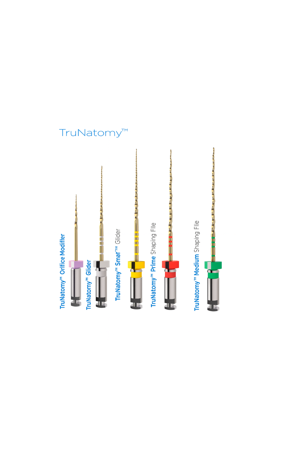 DENTSPLY TRUNATOMY ROTARY EĞE 3'LÜ
