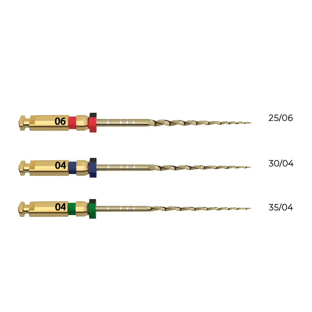 SCOPE RS MEDİUM ROTARY KANAL EĞELERİ (6'LI PAKET)