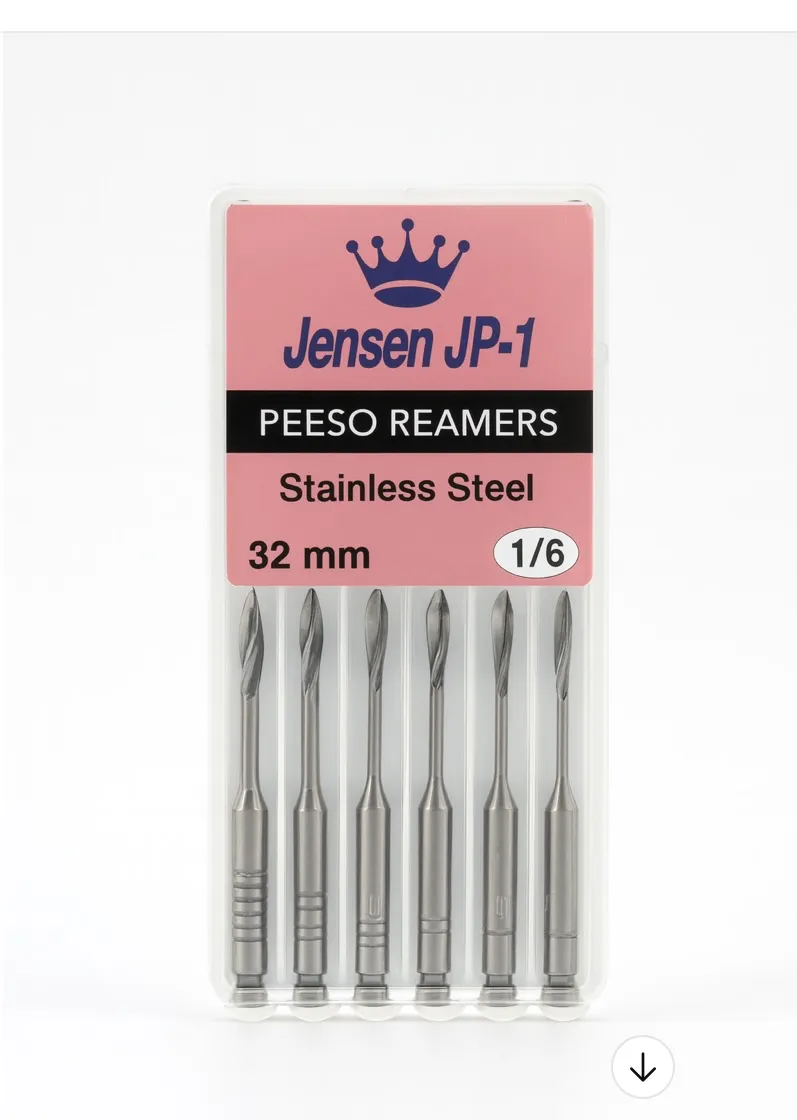 JENSEN PEESO REAMERS (KANAL GENİŞLETİCİ / 1-6 ASORTİ)