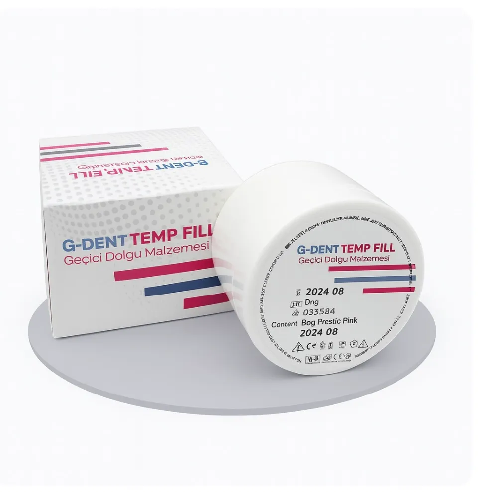 G-DENT TEMP-FILL PINK / PEMBE RENKLİ GEÇİCİ DOLGU MALZEMESİ