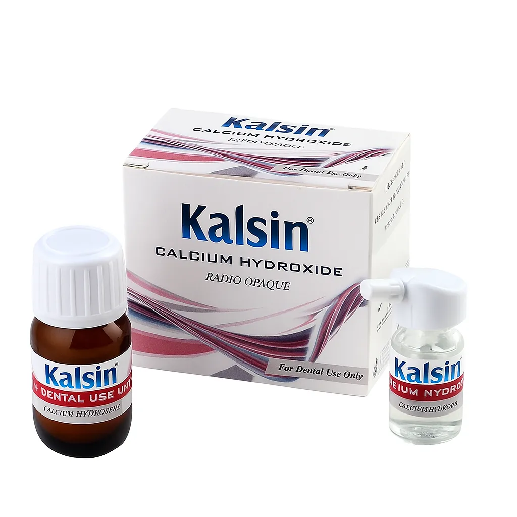 KALSİN CALCIUM HYDROXIDE (KALSİYUM HİDROKSİT) TOZ & LİKİT