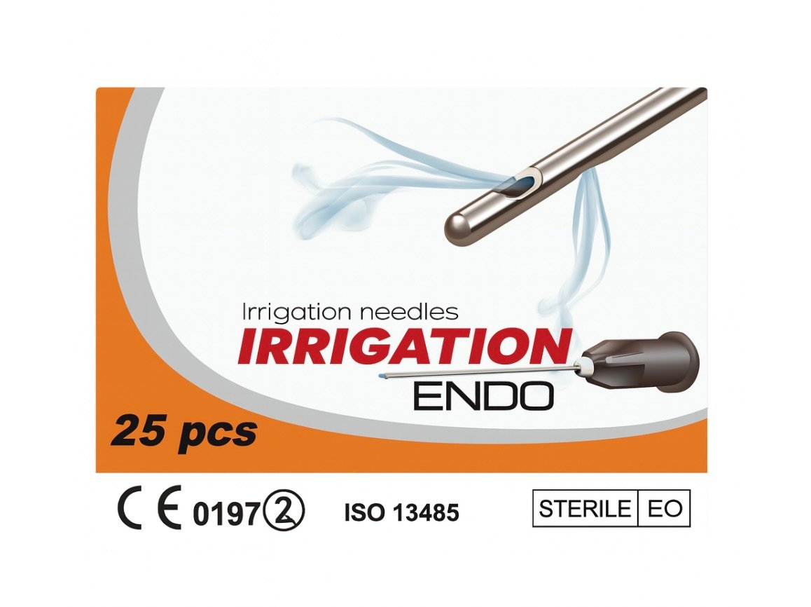 IRRIGATION ENDO ÇİFT PERFORE İRRİGASYON İĞNESİ